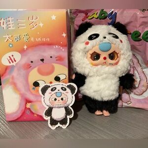Baby Three Animal Party Series Plush - Confirmed with Special Eyes